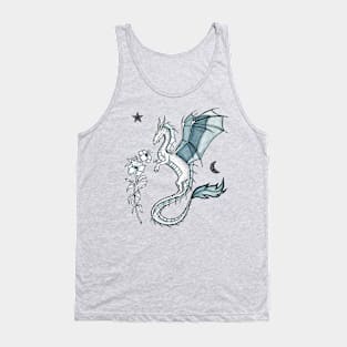 Dragon & Flowers Tank Top